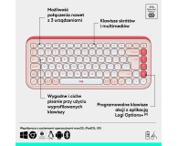 Logitech POP ICON Keys różowa - 1276195 - zdjęcie 10